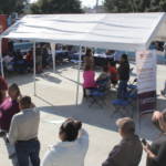 Gobierno municipal atiende a ciudadanos en Loma del Calvario